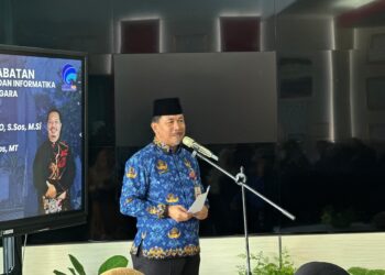 Solihin Resmi Jabat Plt Kepala Diskominfo Kukar, Sunggono: Jalankan Tugas Dengan Baik