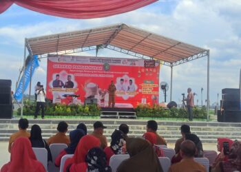 Asisten II Kukar Buka Gerakan Pangan Murah Jelang HBKN 2024