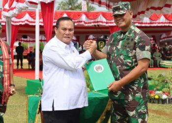 Wakasad Tutup TMMD Ke-119 Tahun 2024 Di Kutai Barat Kalimantan Timur