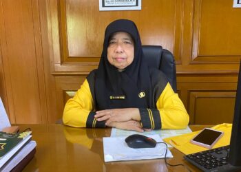 Dorong Peningkatan Kualitas Perpustakaan di Kukar, Diarpus Kukar Memberikan Bantuan Rak dan Buku