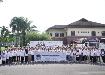 Mudik Gratis BUMN PTPN IV PalmCo Regional, Berangkatkan 500 Pemudik ke Tujuh Kota di Sumatera