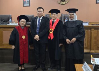 Pengacara Kondang Darmawan Yusuf Berhasil Raih Gelar Doktor Dari USU Dengan Predikat Cumlaude