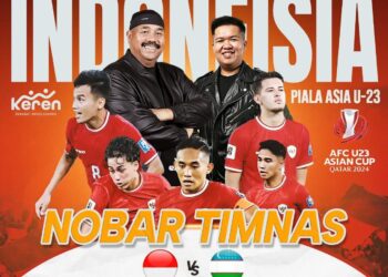 Edi Damansyah-Rendi Solihin Dukung Penuh Gelaran Nobar Timnas Indonesia vs Uzbekistan