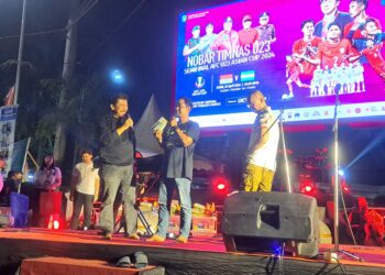 Sekda Kukar Nobar Semifinal Timnas Indonesia Vs Uzbekistan U23