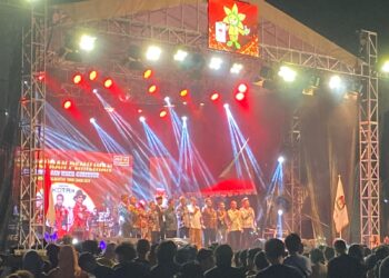 Peluncuran Tahapan Pemilihan Gubernur dan Wakil Gubernur Kaltim Dimeriahkan Artis Ibukota