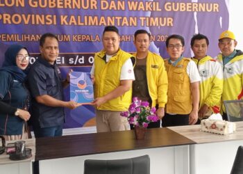 Hari ke-Lima, Rudy Mas’ud Ambil Formulir Pendaftaran Bakal Calon Gubernur di Partai NasDem