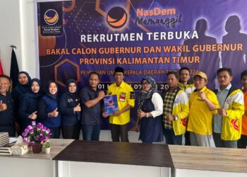 Gerak Cepat Rudy Mas’ud Kembalikan Formulir Pilgub Kaltim ke Nasdem