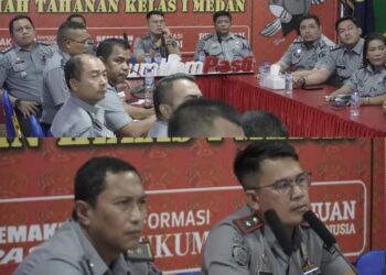 Rutan I Medan kembali gelar Rapat Persiapan Evaluasi Pembangunan Zona Integritas