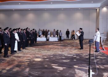 Dewan Samarinda Hadiri Pelantikan PPK Se-Kota Samarinda