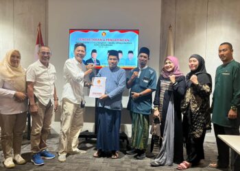 Agus Tri Sutanto,Ambil Formulir Untuk Pendaftaran Cawawali di Gerindra