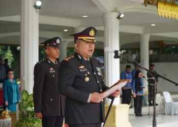 Kapolres Langkat Pimpin Upacara Harkitnas Ke – 116