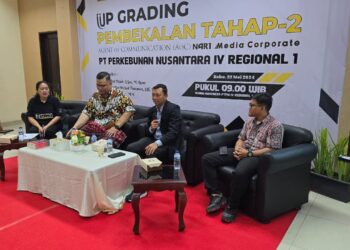 N4R1 PalmCo Regional 1 Upgrade Kompetensi Agent of Communication