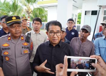 PJ Gubernur Akmal Malik Kunker di Biduk Biduk Lakukan Kunjungan Ke SPBN