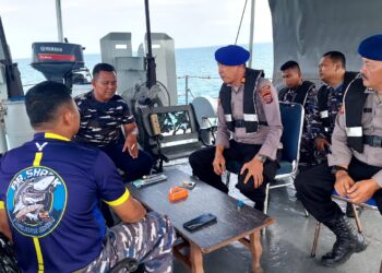 Cegah Narkoba dan Barang Selundupan Masuk Ke Langkat, Sat Polairud Polres Langkat Laksanakan Patroli