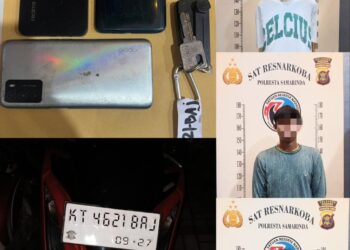 Tangkap 3 Pria, Polresta Samarinda Amankan 5 Butir Pil Ekstasi 