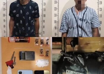 Polresta Samarinda Berhasil Gagalkan Peredaran Narkoba Jenis Sabu, Dua Pelaku Diamankan