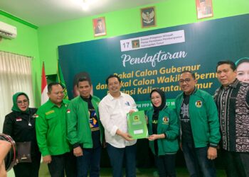 Jadi Kandidat Potensial, Mahyudin Orang Pertama Kembalikan Formulir ke PPP