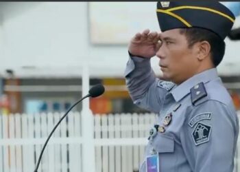 Warga Binaan Rutan Medan Laksanakan Upacara Bendera untuk Kesadaran Berbangsa dan Bernegara