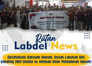 Rutan Labuhan Deli Gandeng OBH Yesaya 56 Gelar Penyuluhan Hukum
