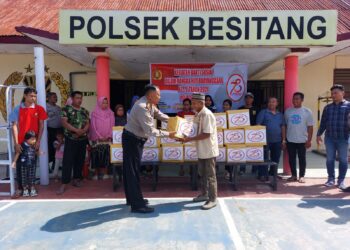 Bakti Sosial di Wilayah Hukum Polsek Besitang