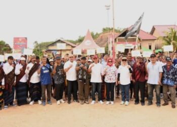 Semarak IKBNTT CUP 2: Najirah Buka Turnamen Bola Voli di Kampung Timur