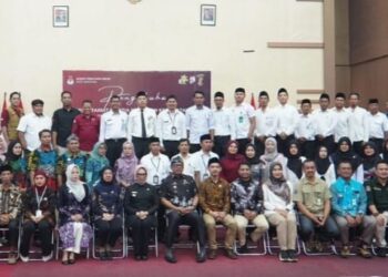 Wali Kota Bontang Menghadiri Pengukuhan Sekretariat PPK dan PPS Pilkada 2024
