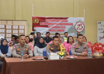 Baksos dan Bansos Serentak di Seluruh Indonesia dalam Rangka HUT ke-78 Bhayangkara
