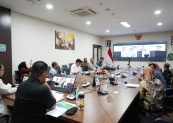 Pertemuan Daring Pj Gubernur Kaltim Akmal Malik dengan Anhui Guangxin Agrichemical Terkait Investasi Pertanian