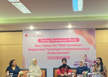 Perempuan Mahardhika Samarinda Adakan Dialog Tantangan Implementasi UU TPKS