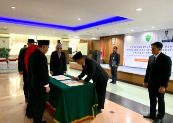 Lantik 11 Pejabat Fungsional, Akmal Malik Tegaskan Mereka Bukan Bawahan Sruktural