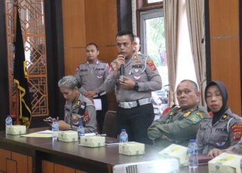 Polres Langkat ikuti penilaian Revitalisasi Kawasan Tertib Lalulintas