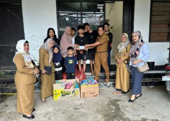 Setwan Samarinda Berbagi Santunan di Hari Asyura