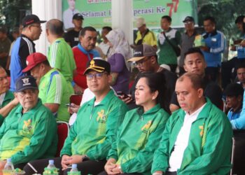 Kapolres Langkat Hadiri Olahraga bersama Peringatan Hari Koperasi Nasional ke 77 Tahun 2024