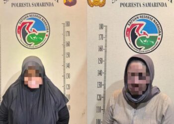 Dua Pelaku Penyalahgunaan Narkotika Dijalan Cendana diTangkap Polresta Samarinda 