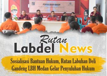 Sosialisasi Bantuan Hukum, Rutan Labuhan Deli Gandeng LBH Medan Gelar Penyuluhan Hukum