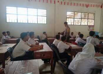 Penyuluhan Siswa Baru Tahun 2024 di Perguruan Taman Siswa Kec. Padang Tualang
