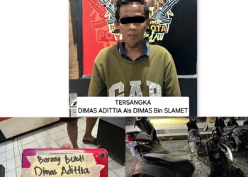 Motor Cuarian Dijual di Media Sosial, Pelaku Diamankan Tim Elang Polsek Samarinda Kota