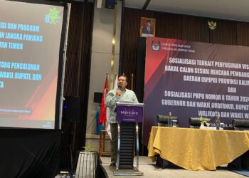 Angka Partisipasi Pemilu Serentak Kaltim 2024 Capai 79,80 persen.