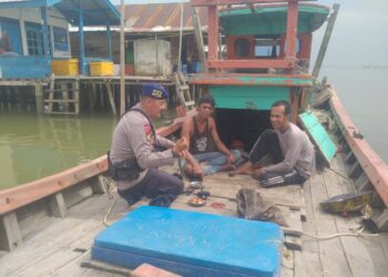 Sat Polairud Polres Langkat Gelar Tatap Muka dan Pengawasan dengan Nelayan Jelang Pilkada 2024
