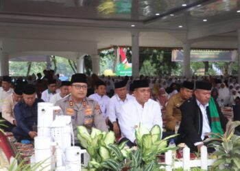 Kapolres Langkat Hadiri Safari Dakwah dan Tabligh Akbar “Merajut Ukhuwah Spirit PON 2024”