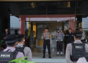 Keamanan Pilkada 2024, Polresta Samarinda Intensifkan Patroli di Kantor Bawaslu
