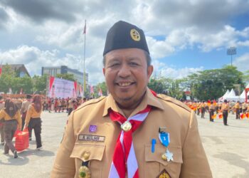 Hadiri Peringatan Hari Pramuka Ke-63, Kadispora Samarinda Harapkan Gerakan Pramuka Menjadi SDM Berkualitas 