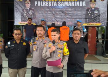 Dua Pelaku Pengrusakan Dan Pengeroyokan Di Amankan Polresta Samarinda