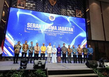 Serah Terima Jabatan, Deni Ahmad Hidayat Resmi Menjabat Kakanwil BPN Provinsi Kaltim