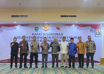 Sinergi Jaga Kondusivitas Pilkada 2024, Ditbinmas Polda Kaltim Hadiri Rakor FKDM Kaltim