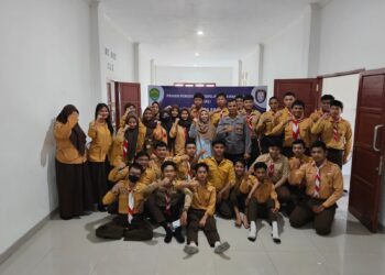 Sat Binmas Polresta Samarinda Gaungkan Pentingnya Peran Polisi dalam Edukasi di SMA Negeri 16