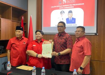 Andi Harun dan Saefudin Zuhri Terima Dukungan Resmi PDIP untuk Pilkada Samarinda