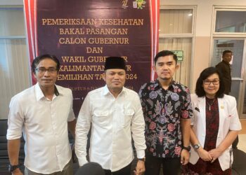 Rudy-Seno Lakukan Tes Kesehatan untuk Persiapan Pilgub Kaltim 2024