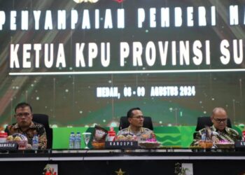 Ketua KPU Sumut Jadi Narasumber dalam Pelatihan MANTAP PRAJA TOBA-2024