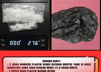 Reskrim Polsek Samarinda Ulu Berhasil Ungkap Penyalahgunaan Narkotika